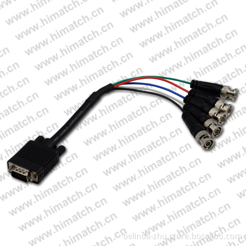 HD15 VGA to 5BNC Cable Rgbhv Video Cable